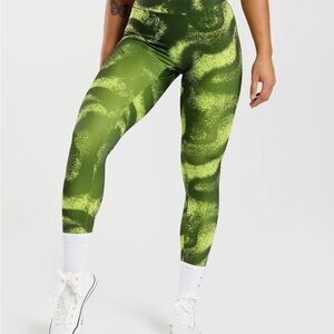 Gymshark Green High-Waisted Leggings